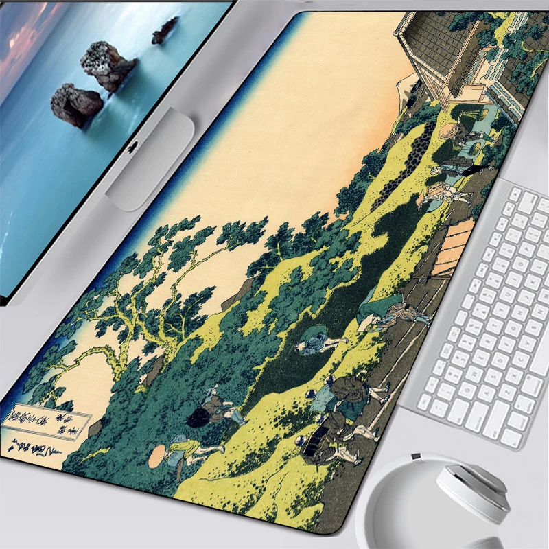 

Japan Famous Mount Fuji Mouse Pad large mouse pad Gaming mouse pad Laptop Keyboard Mouse Mats For Playing Game CSGO Game mat