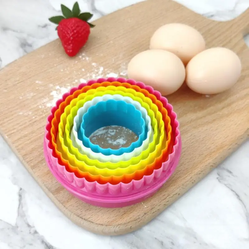 Кухонная форма для выпечки торта шоколада круглая мусса набор из 6 предметов