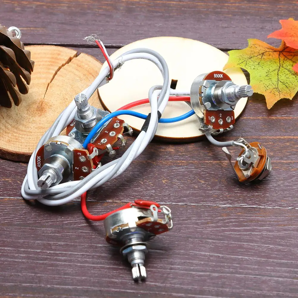 1 set epi lp elektrische gitarre kabelbaum prewired kit für epi sg lp mit voller größe tone control verdrahtung harness free global shi