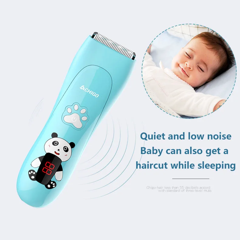 

Professional Baby Electric Hair Clipper USB Rechargeable Waterproof Hair Trimmer clipper for Baby & Children Haircut Home-use