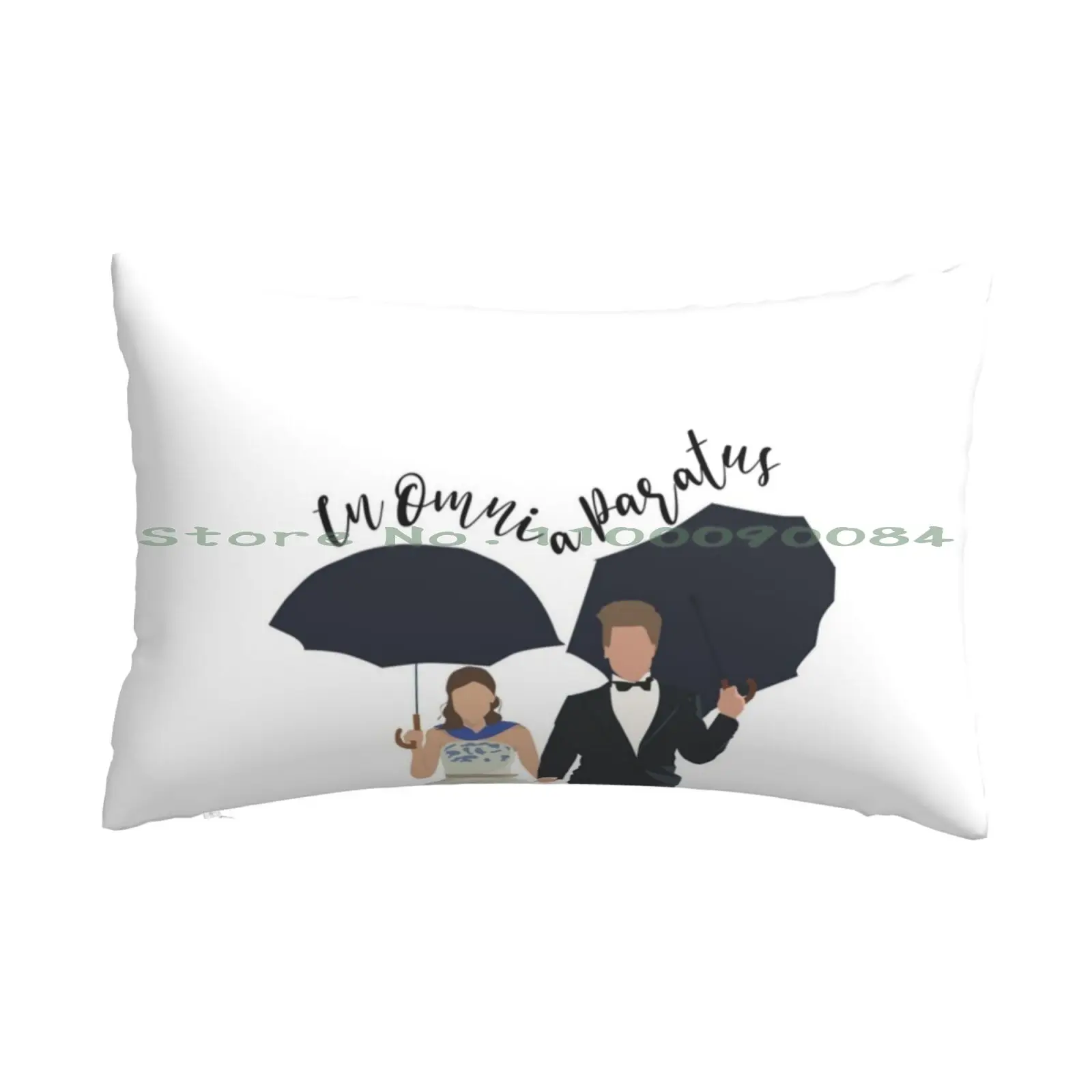 В Omnia Paratus Подушка Чехол 20x30 50*75 диван спальня в Rory Gilmore Logan huntzberg If Jump I