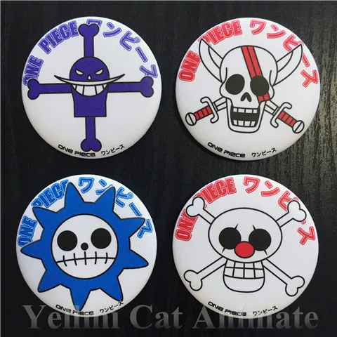 1 шт. цельный 58 мм аниме значки корабль причудливый брошь рюкзак Декорация |