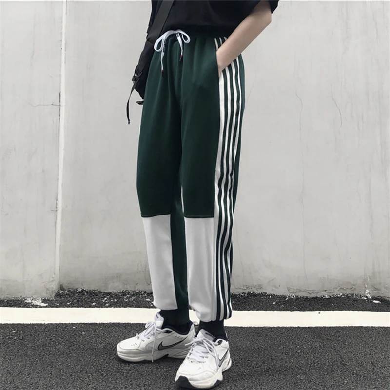 

Pants Women New Style Thin Type for Spring and Autumn Loose Fashion High Waist Pants Slimming Beam Leg Athletic Pants