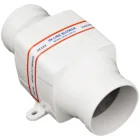 3-дюймовый линейный вентилятор 12 В, охлаждающий вентилятор для лодки, морской кухонный вентилятор, вентиляция двигателя