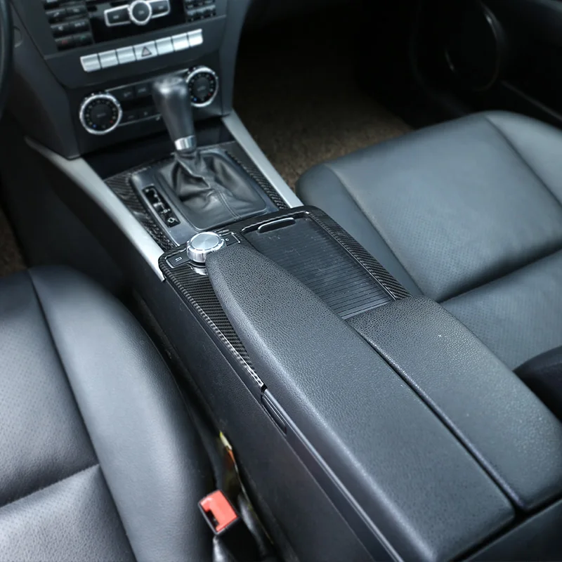 Автомобильная центральная консоль из АБС пластика LHD RHD для Mercedes Benz C Class W204 2008 14
