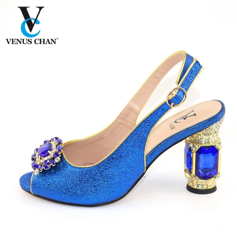 

Комплект из обуви и сумочки в нигерийском стиле, Свадебный комплект из обуви и сумки в африканском стиле, 2020