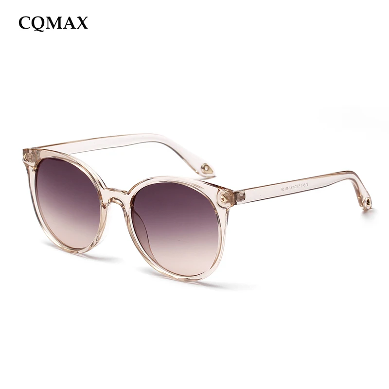 CQMAX 2019 Модные Классические Круглые ретро солнцезащитные очки роскошные женские
