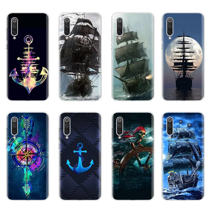 

Pirate Ship Boat Case For Remi Note 5 7 8 8T 9S Pro MAX Cover For Redmi 5 Plus 6A 7A 8 9 9A 9C 9T S2 Coque Mi K20 Shellr