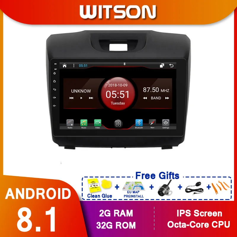 WITSON 9 &quotFULL HD сенсорный экран Android 10 0 Восьмиядерный Автомобильный GPS