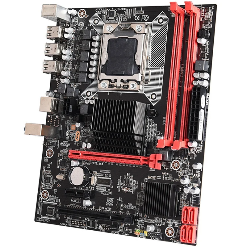 X58 Материнская плата Lga 1366 поддерживает серверную память Reg Ecc и процессор Xeon