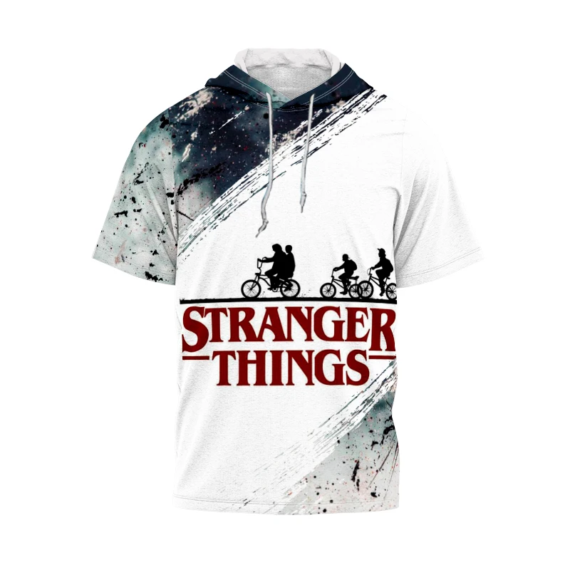 

Brand Design Series 2022 Summer New Mountain Biker Youth Clothing Fashion Hoodie Short Top Large Size T-shirt