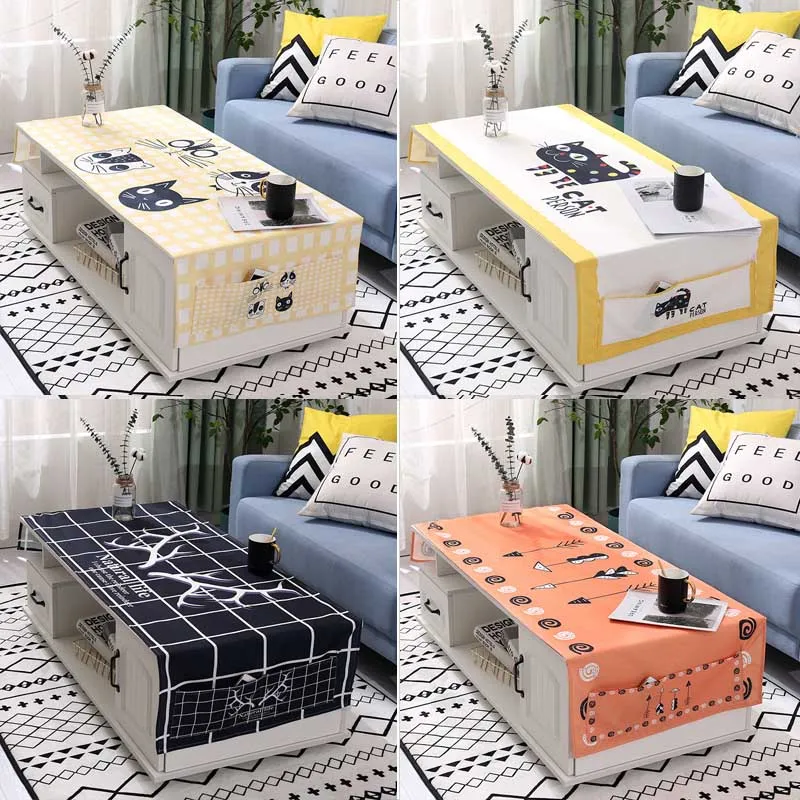 

Водонепроницаемая прямоугольная скатерть с геометрическим принтом для дома, дня рождения, свадьбы, вечеринки