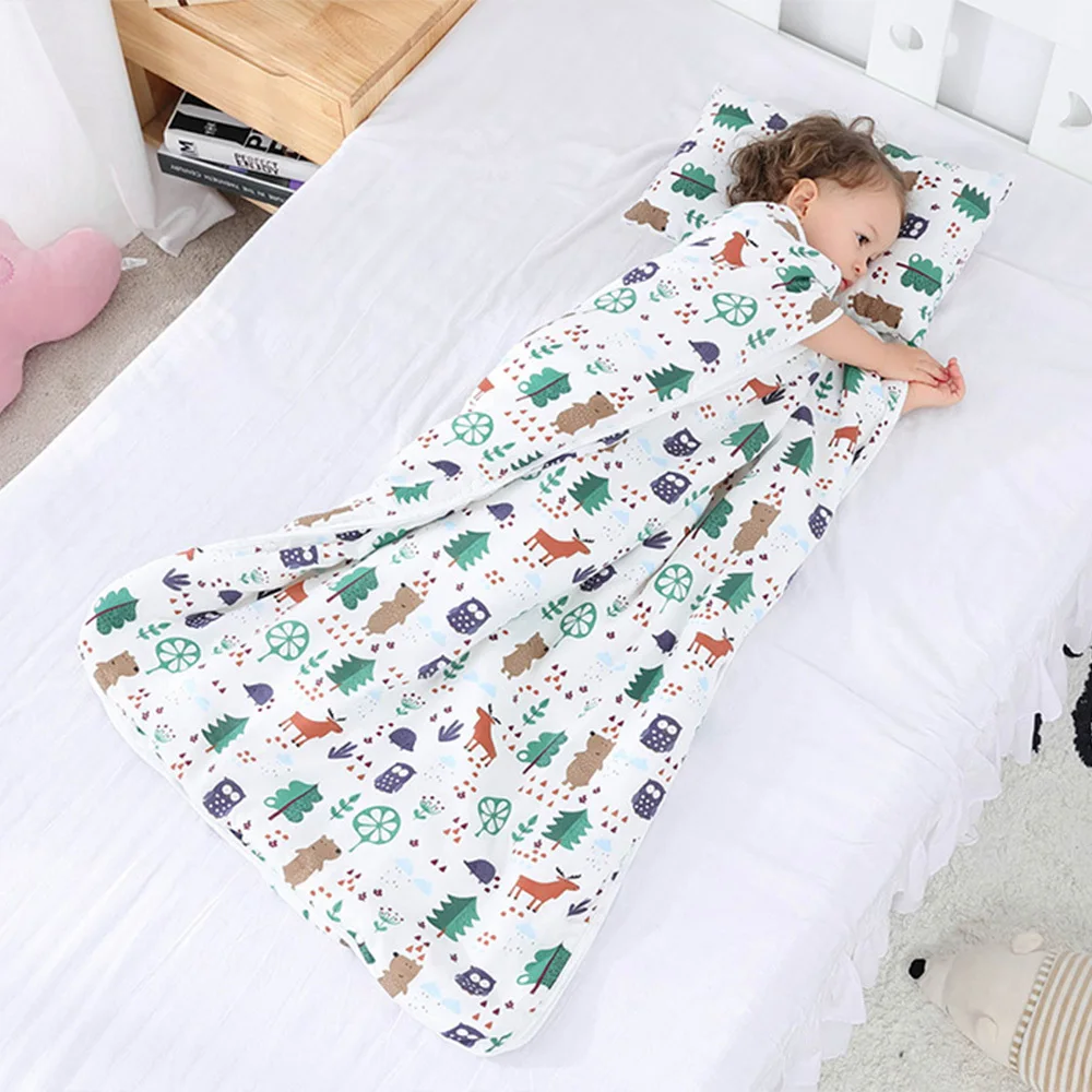 Детский матрас со съемной подушкой подушка для сна детского сада детский