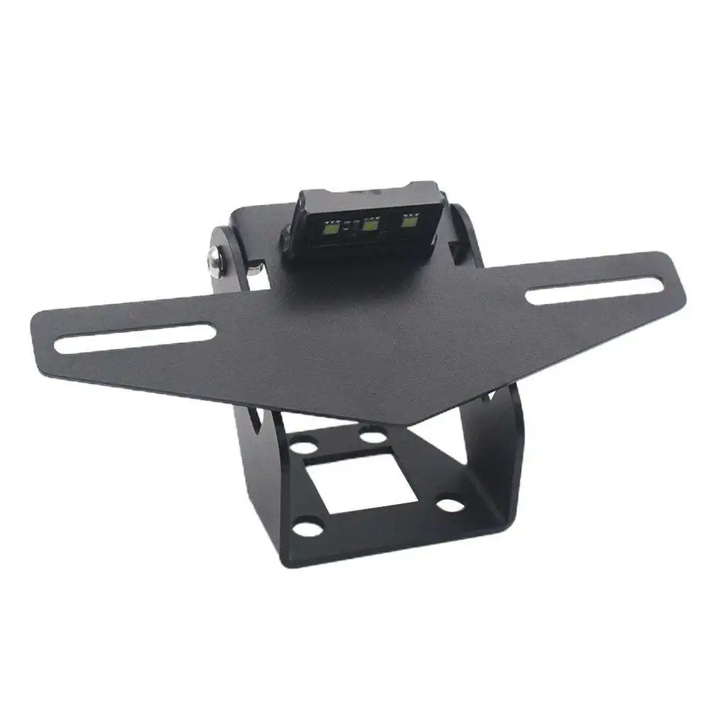 

Рамка для заднего номерного знака мотоцикла держатель кронштейн светильник поворота для Kawasaki Ninja250/400 Z400 складной
