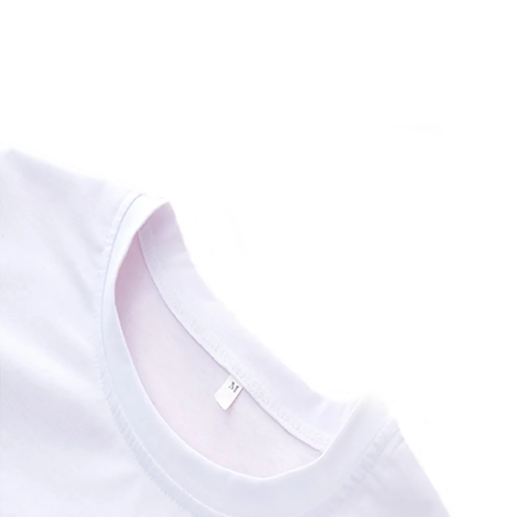 Женская Повседневная Свободная блузка с круглым вырезом и коротким рукавом