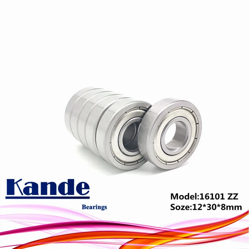 2 шт. 16101 ZZ 16101ZZ тонкие 16101 керамический подшипник 12x30x8 16101-2Z