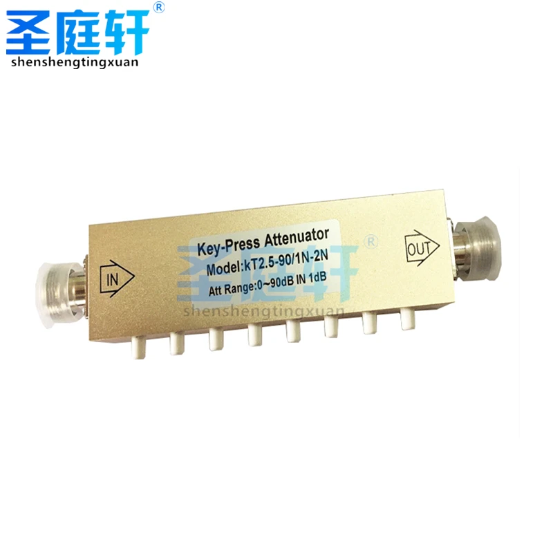 Регулируемый регулятор сигнала SMA/N 0-30 дБ 0-60 0-90 регулируемый шаговый 2 Вт/5 Вт 0-3 ГГц