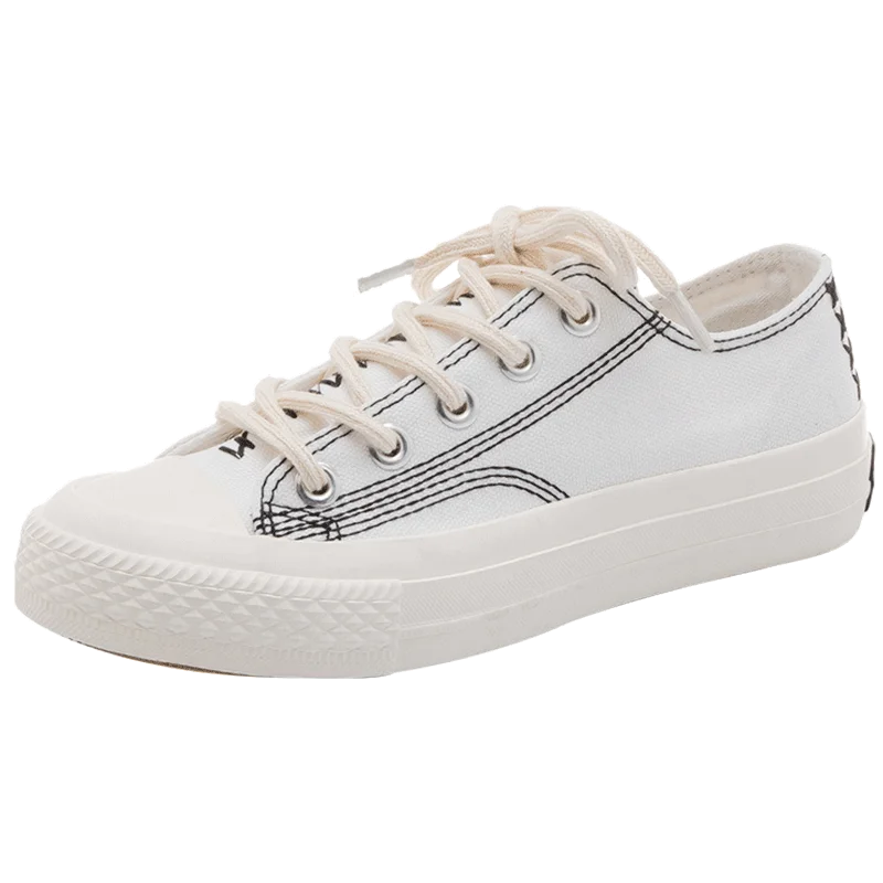 Женские парусиновые туфли красные на толстой подошве весна лето 2020|Женские