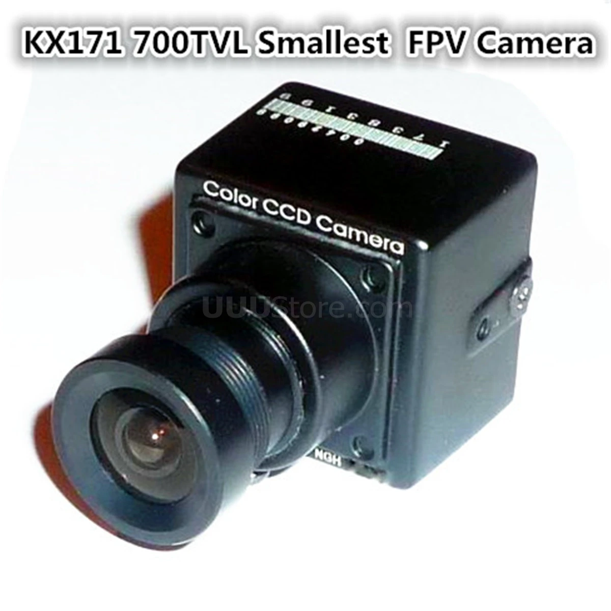 

FPV KX 171 CAMERA 1/3 CCD 700TVL Horizontal Resolution FPV Camera