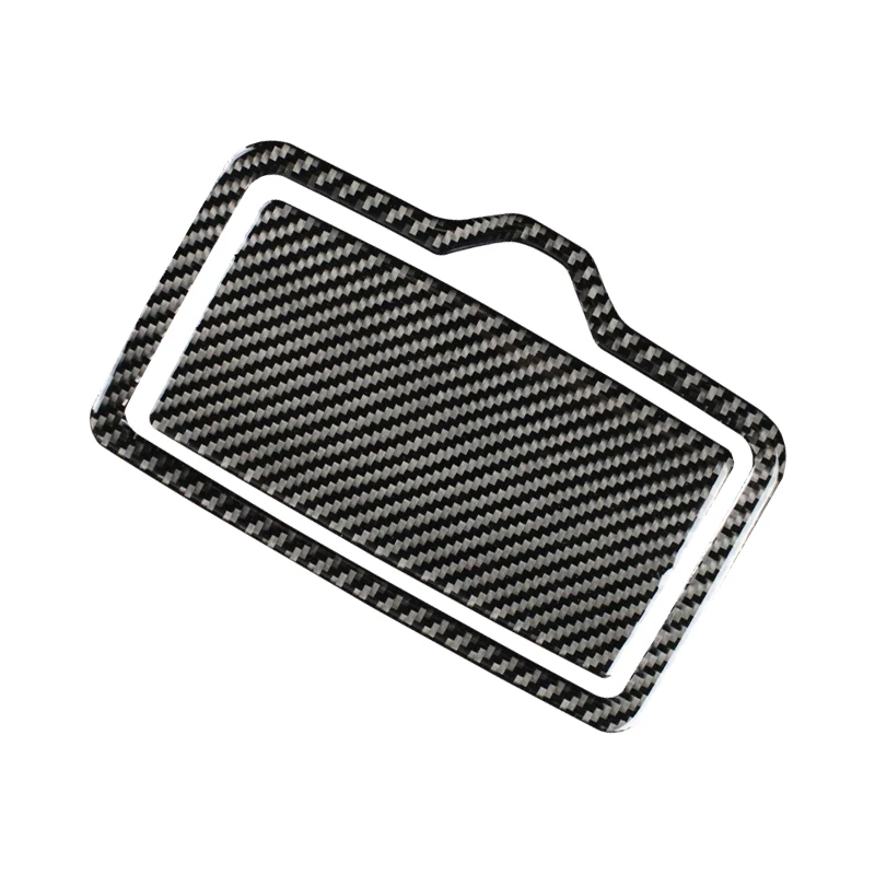 

For Audi Q7 S line 2016-2019 Accessaries Interior Modification Back drain cup panel Trim Car Stickers Decor Covers Car-styling