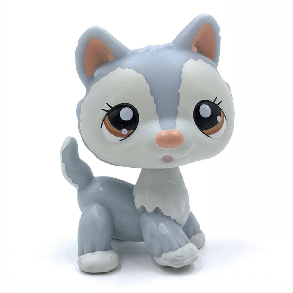 LPS кошка редкие животные игрушки для питомцев щенков #1930 синяя собака с желтыми