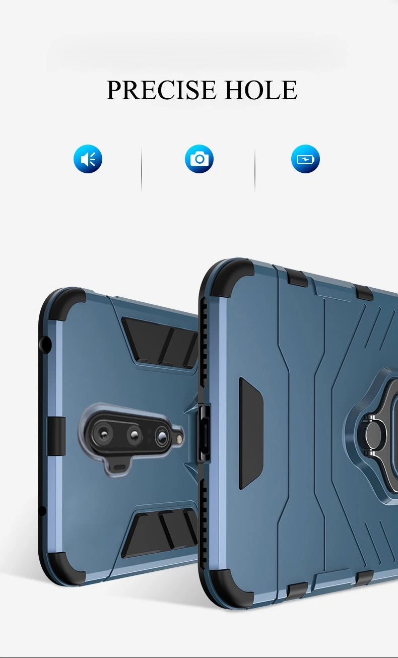 Противоударный чехол для Oneplus 7T 7 Pro, задний Чехол для One plus 7 7T Pro 6 T, магнитный автомобильный держатель с кольцом, полный Чехол, защитный чехол s