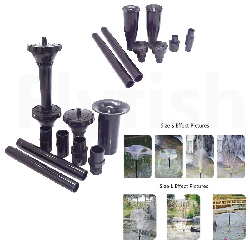 Double Layer Water Fountain Sprinkler Spray Head Shower fountain Pump Garden Decorative mushroom Outdoor Fountain Home Decor