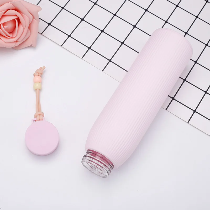 Портативная оригинальная стеклянная бутылка Aquarius чашка для школьниц милая Shuangzhu