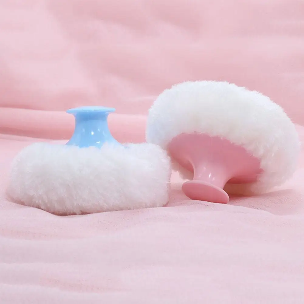 

Beauty Egg Plastic Powder Puff Super Soft Plush Puff Cosmetic Handle Makeup Tools Soft Portable With Beauty N0I0
