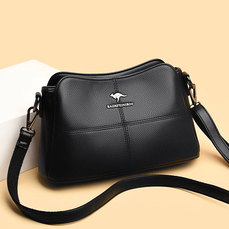 

Plaid Shoulder Bags for Women Handbags 2020 Trend PU Leather Female Tote Hand Bag Luxury Designer Large Black Lady Crossbody Bag