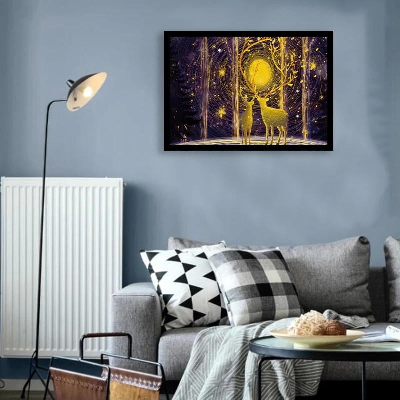 1000 шт головоломка пейзаж животные Вселенная Досуг игрушки Mori Bell домик мечты