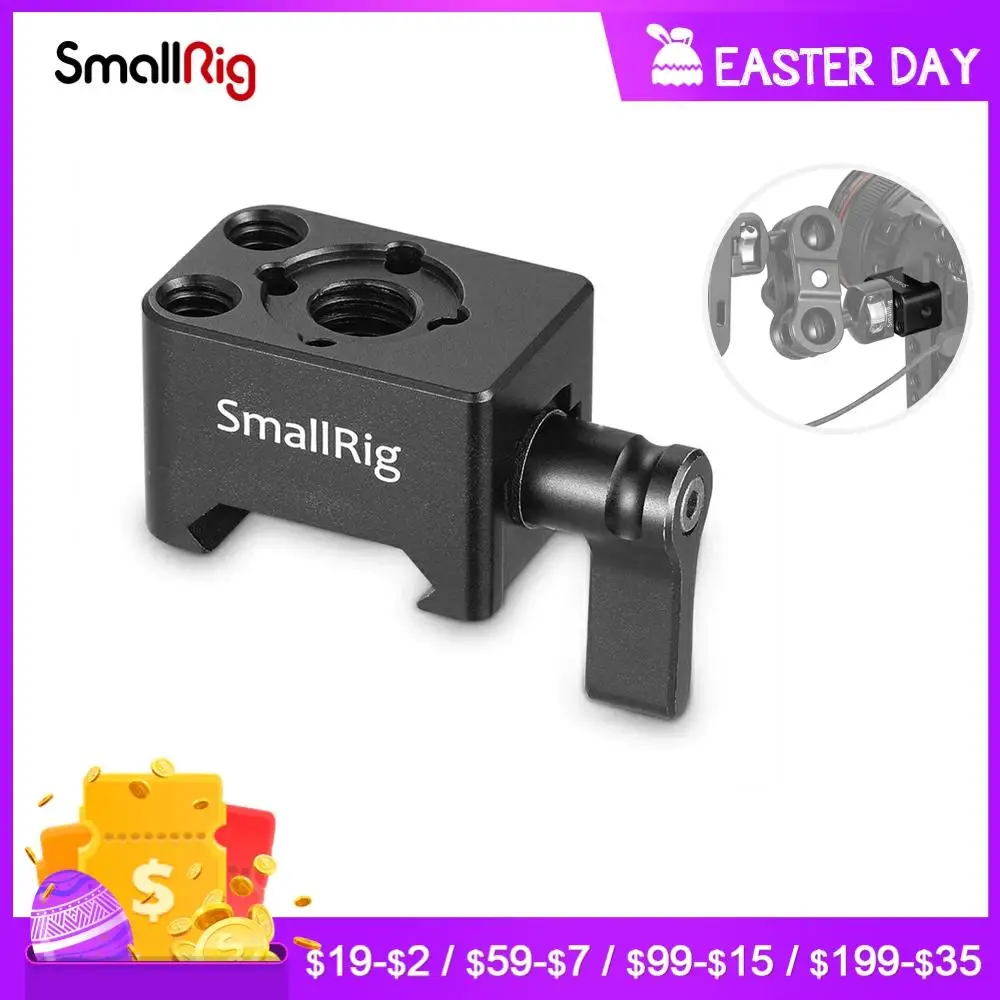 Быстросъемный зажим SmallRig Nato с отверстием Arri 3/8 дюйма для шарнирного магического