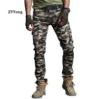 mens military style cargo pants waterproof breathable motion overalls joggers army pockets casual straight camouflage trousers