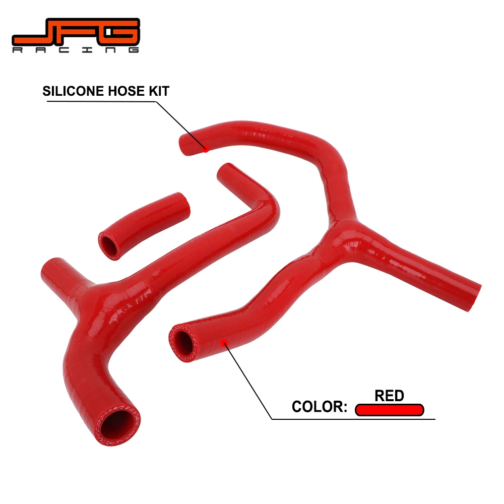 

Motorcycle Silicone Radiator Coolant Hose For HONDA CRF450R CRF 450R 2009 2010 2011 2012 Dirt Bike MX Enduro Racing
