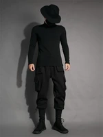 mens new classic dark hip hip hop street fashion youth loose many pockets casual large size cargo pants