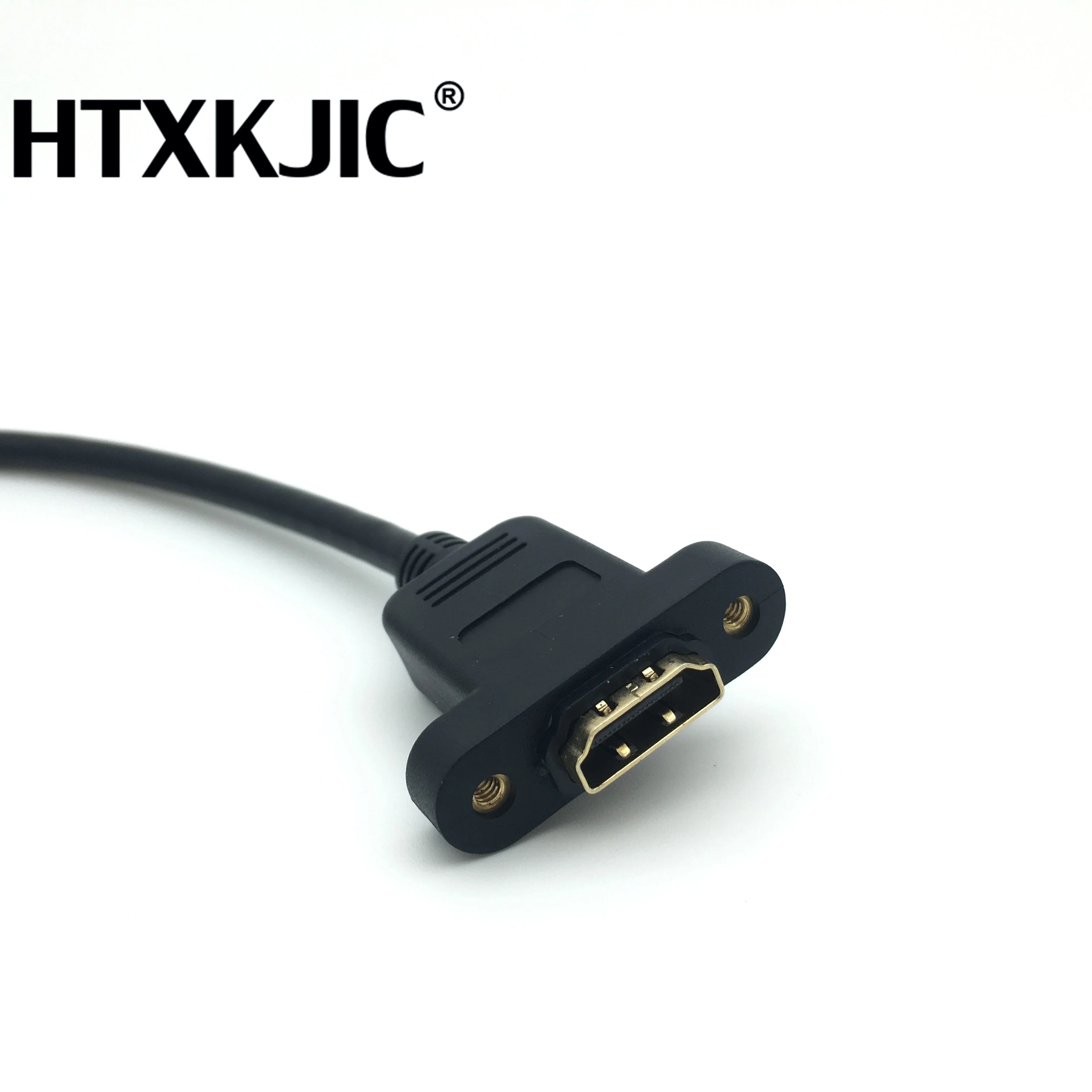 1 шт. 30 см 50 60 м 5 позолоченный HDMI Удлинительный кабель штекер гнездо с винтовым