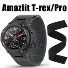 Ремешок для часов Amazfit T-Rex Pro T Rex Trex, нейлоновый мягкий браслет с крючком для наручных часов