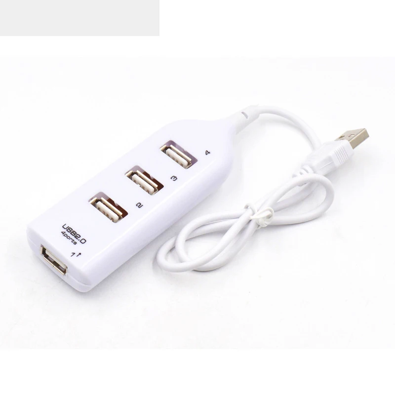 Быстрый 4 USB концентратор больше зарядки удлинитель Кабель с переходником для