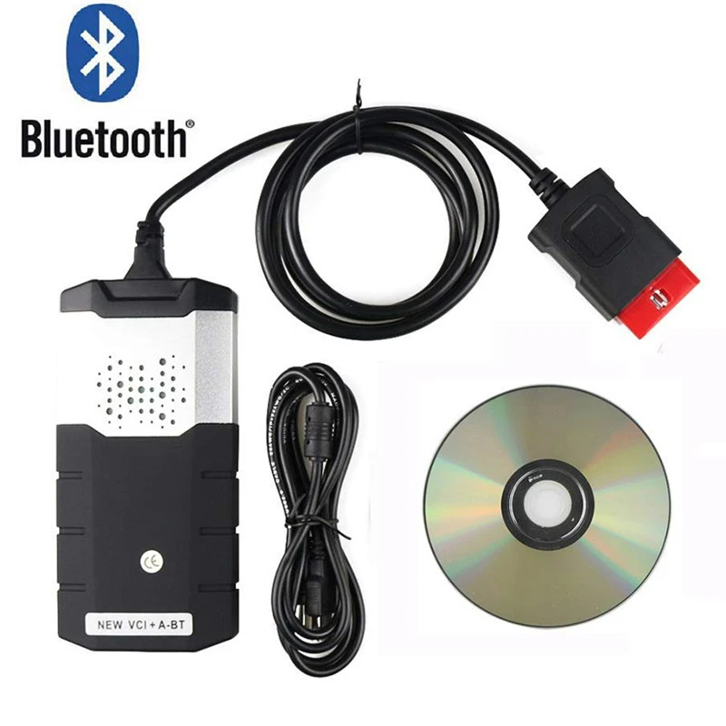 Новинка сканер obd2 vci для delicht 2021 usb bluetooth obd 2017 R3 с генератором ключей автомобилей