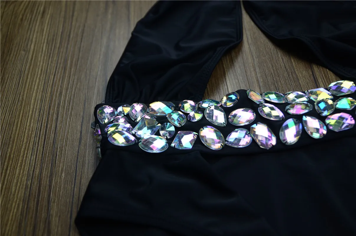 Женский слитный купальник Anibol купальный костюм в стиле ретро с лямкой на шее