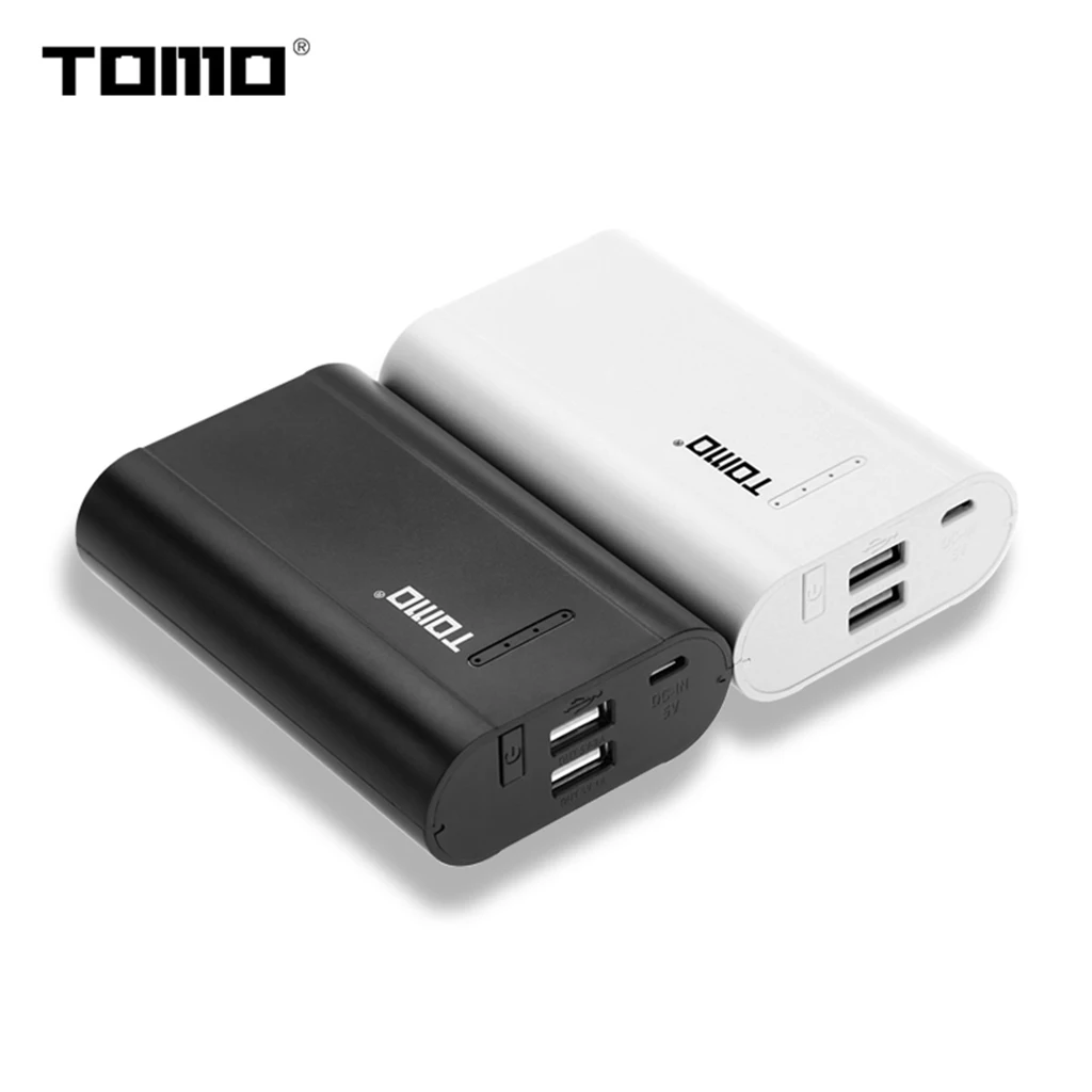 Внешний аккумулятор TOMO P3 с двумя USB портами 3x18650|Зарядные устройства для