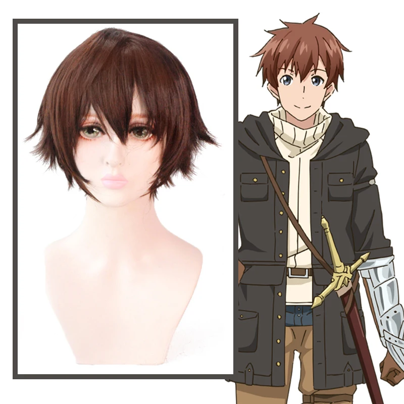 

Anime Comic Uchi no Ko no Tame naraba, Ore wa Moshikashitara Maou mo Taoseru kamo Shirenai Cosplay Wigs Dale Cosplay Wig Brown