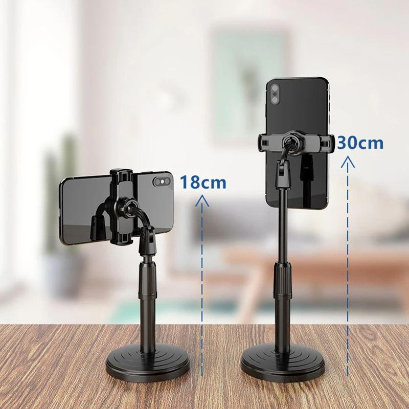 360° rotation mobile phone stand universal scalable desktop support smartphone tablet holder free global shipping
