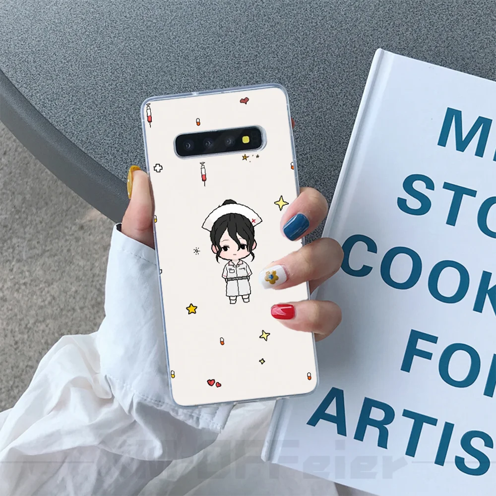 Reayou Медсестра Медицинский медицина здоровье мягкий чехол для телефона с