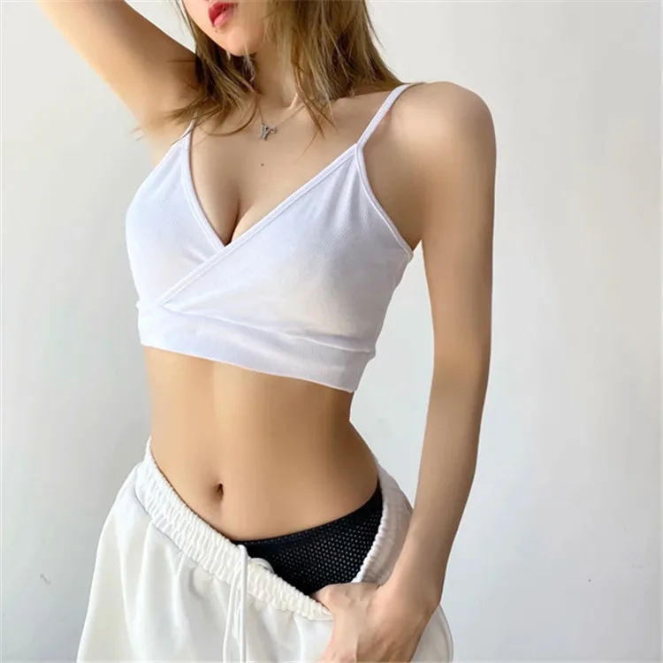 

Adora Sexy Women Halter Camis Casual Solid Undershirt Sleeveless Women's Little Camisole Women's Tanks Tops New Spring