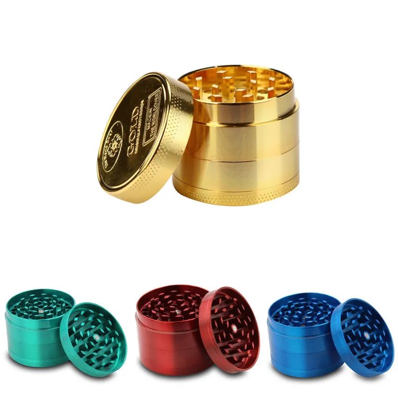 Новая 4 слойная Нержавеющая сталь пыльцы сито измельчитель табака и травы курить