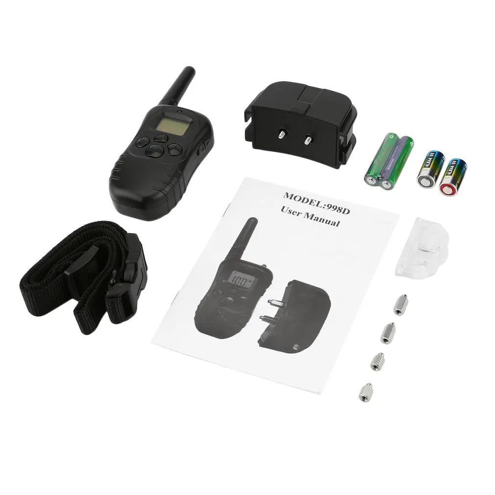 Удаленная вибрационная батарея с электрическим током для домашних животных не