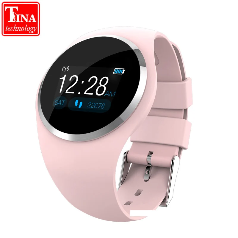 Q1 умный Браслет цветной экран фитнес трекер для измерения сердечного ритма Смарт