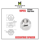 10 шт., 6 мм, Эксцентриковая втулка, v-образный вырез для 3D-принтера Reprap OXShapeoko, ЧПУ, детали для самостоятельной Печати