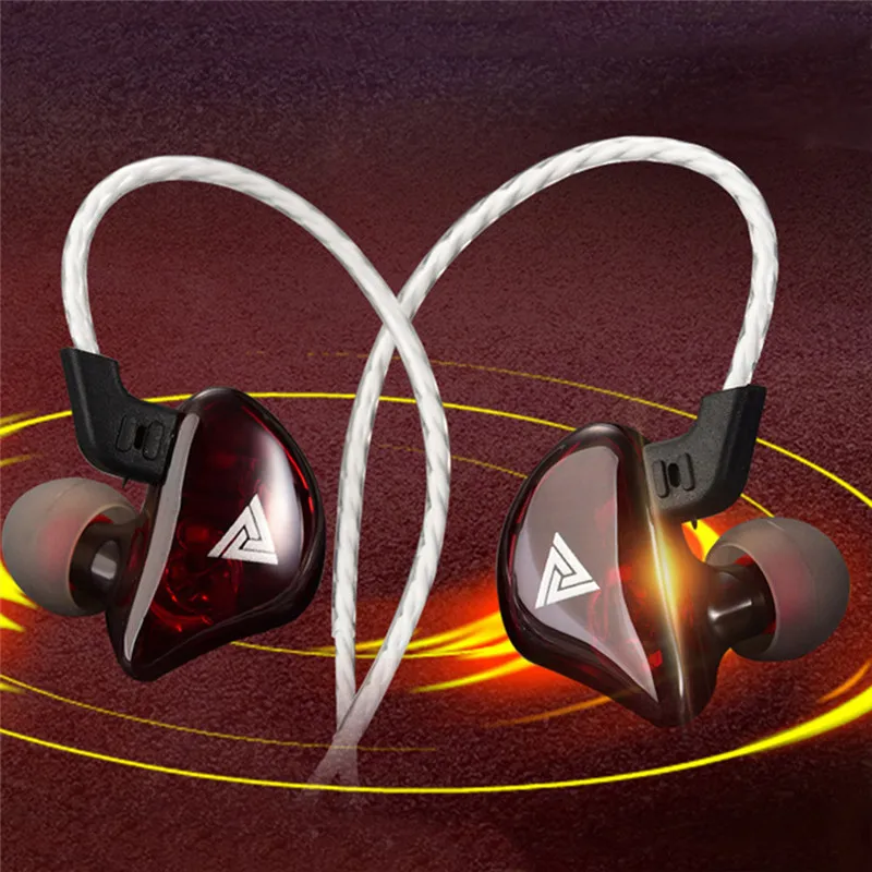 

New Earphones QKZ CK5 in Ear Headphones Stereo Sport Sport Headphones Music Noise Noise Cancellation